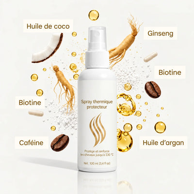 Spray thermoprotecteur nourrissant