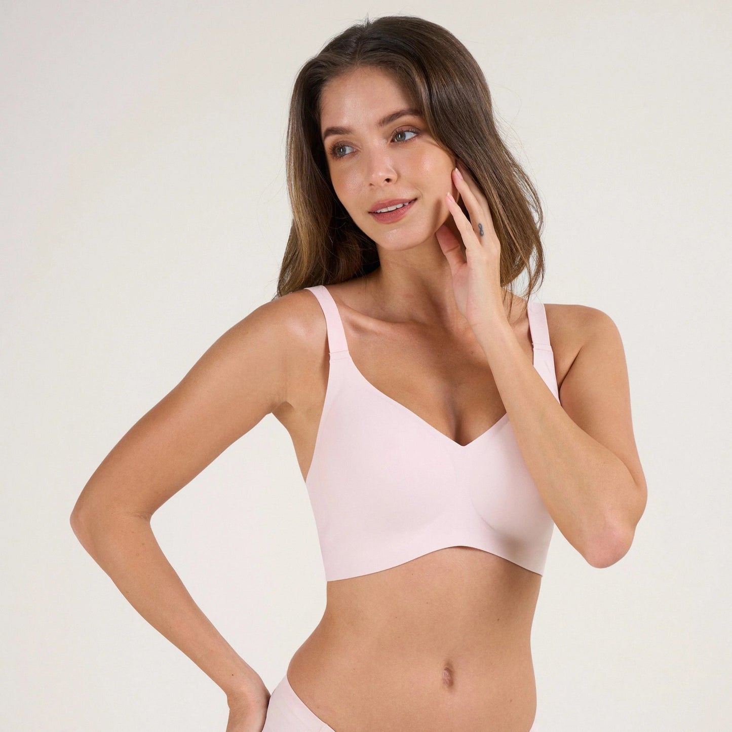Soutien-gorge gel couleur Panthère Rose