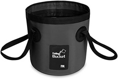 Seau pliable 20L — Parfait pour toutes les aventures