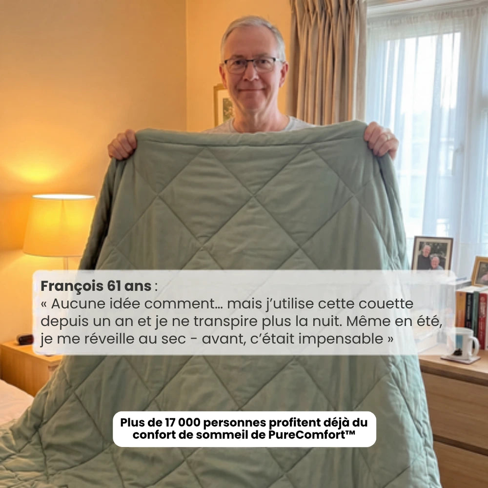 Couette PureComfort™ + 2 taies d'oreiller PureComfort™ offertes