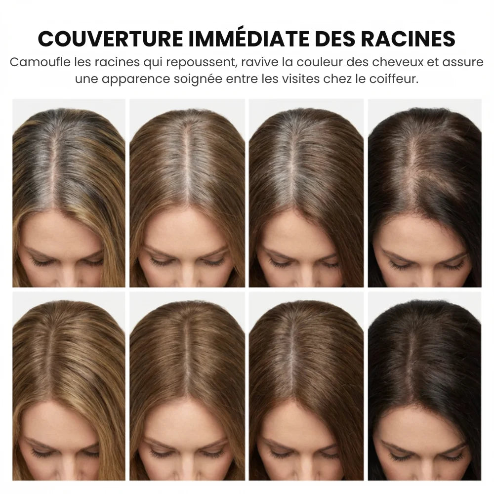 Mama-Pop™ – Couverture instantanée des racines et cheveux gris