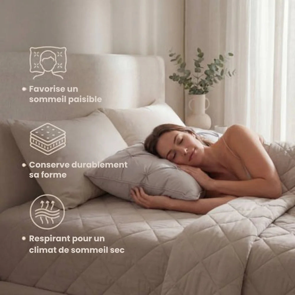 Oreiller PureComfort™ - Oreiller Premium Hypoallergénique