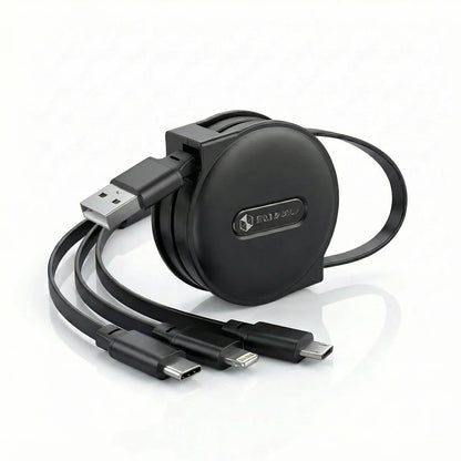 MultiCord Pro™ Chargeur Rétractable Rapide