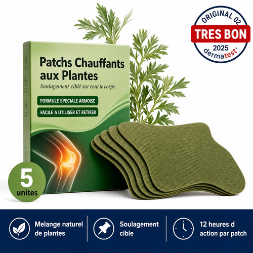 Patchs Chauffants aux Plantes
