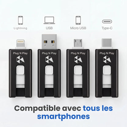 Plug N Play™ Stockage mobile