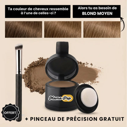 Mama-Pop™ – Couverture instantanée des racines et cheveux gris