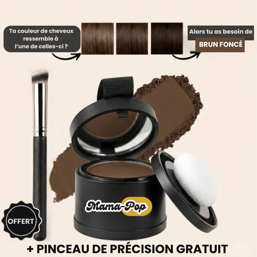 Mama-Pop™ – Couverture instantanée des racines et cheveux gris