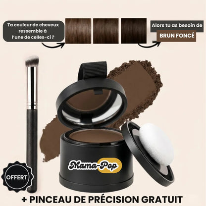 Mama-Pop™ – Couverture instantanée des racines et cheveux gris