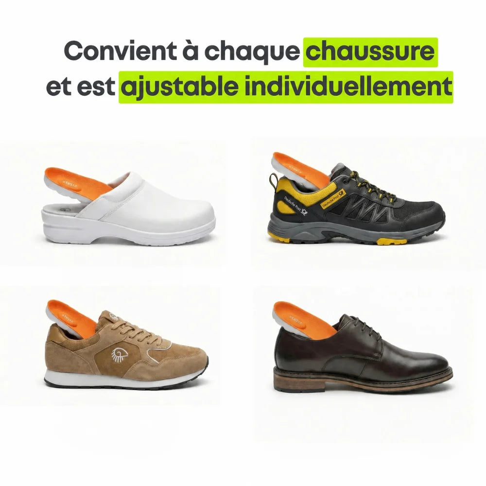 Semelles Thérapeutiques Anti-Douleur fasciite plantaire