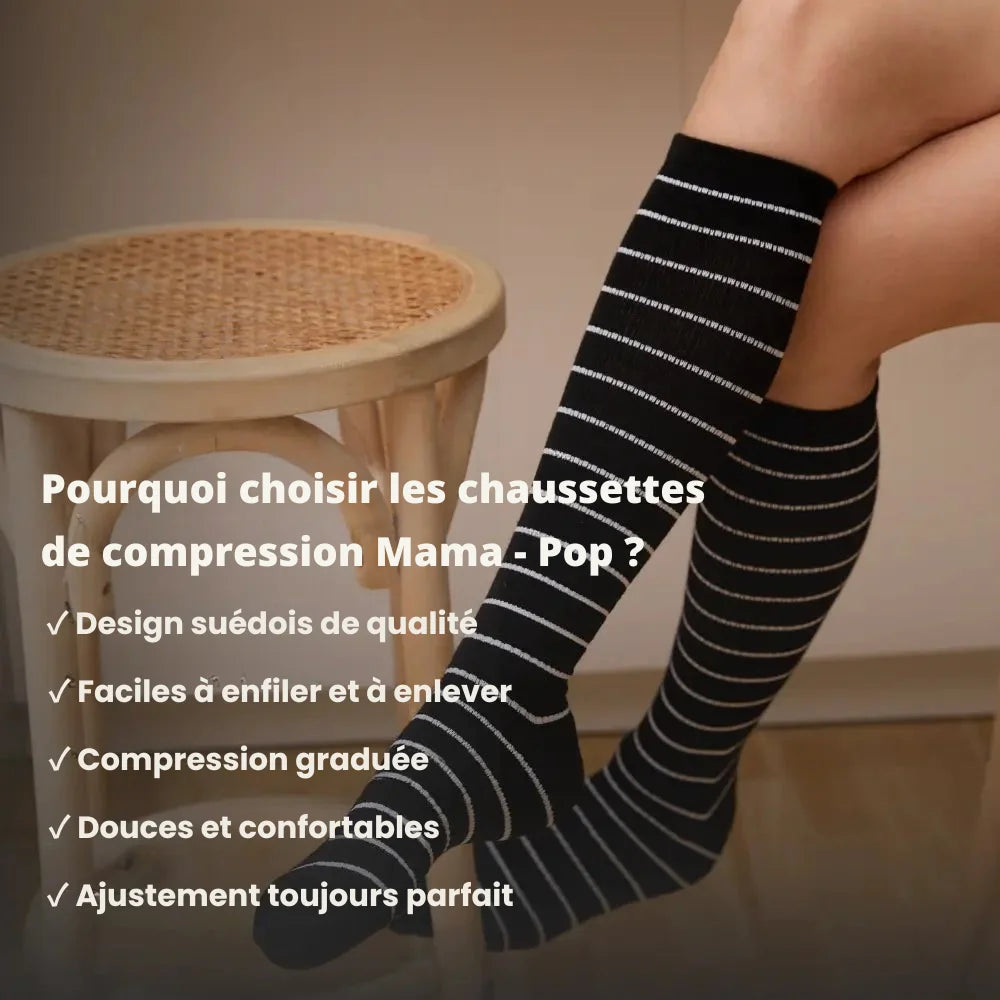 Mama-Pop Chaussettes de compression