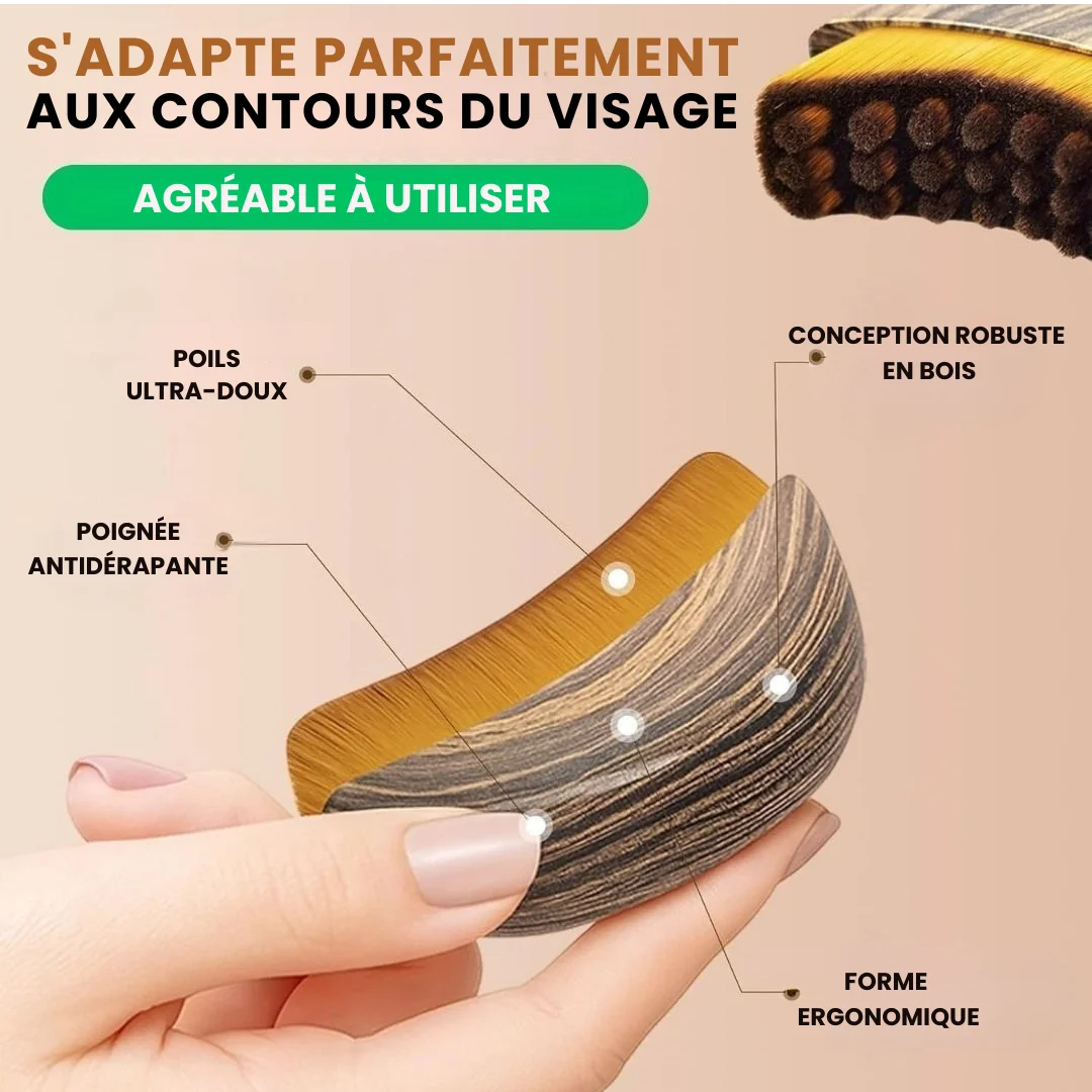 Brosse de massage lymphatique