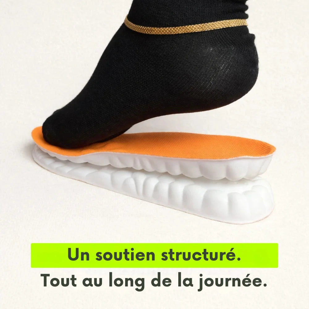 Semelles Thérapeutiques Anti-Douleur fasciite plantaire