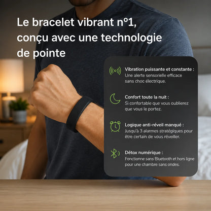 Bracelet de réveil vibrant