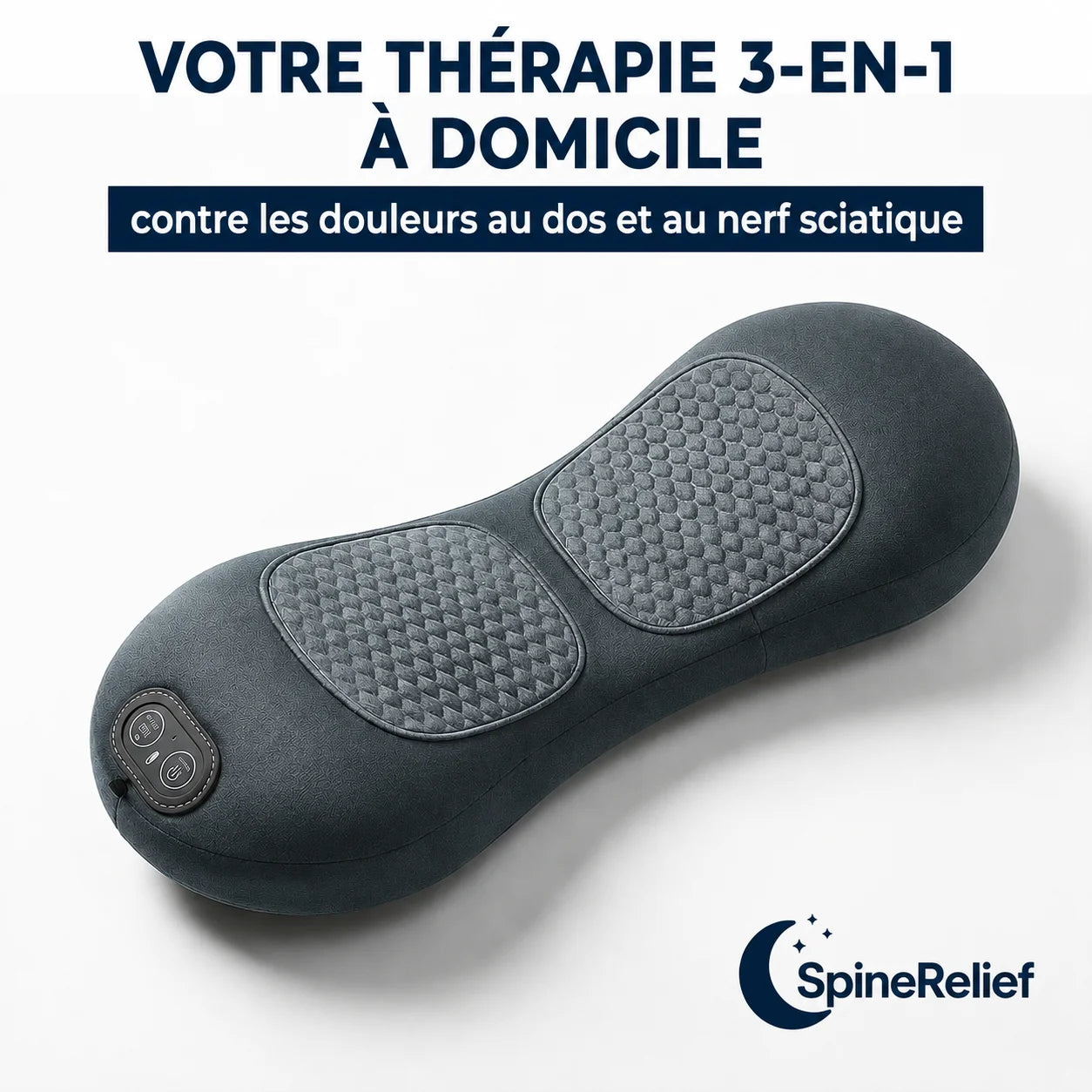 SpineRelief™ — Appareil de Massage Triple Fusion
