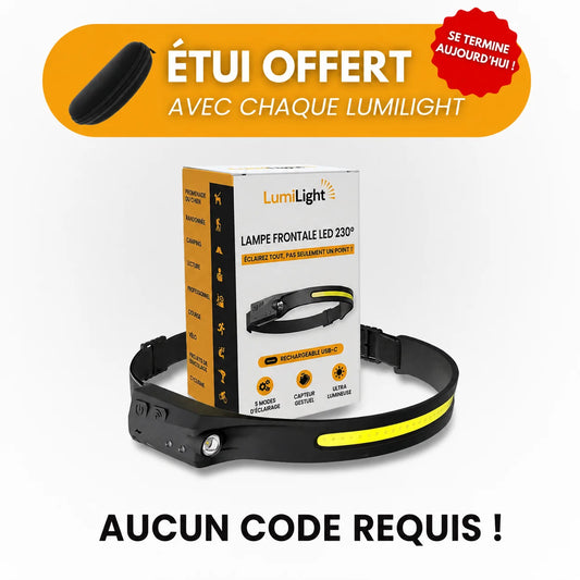 Lampe Frontale LumiLight®