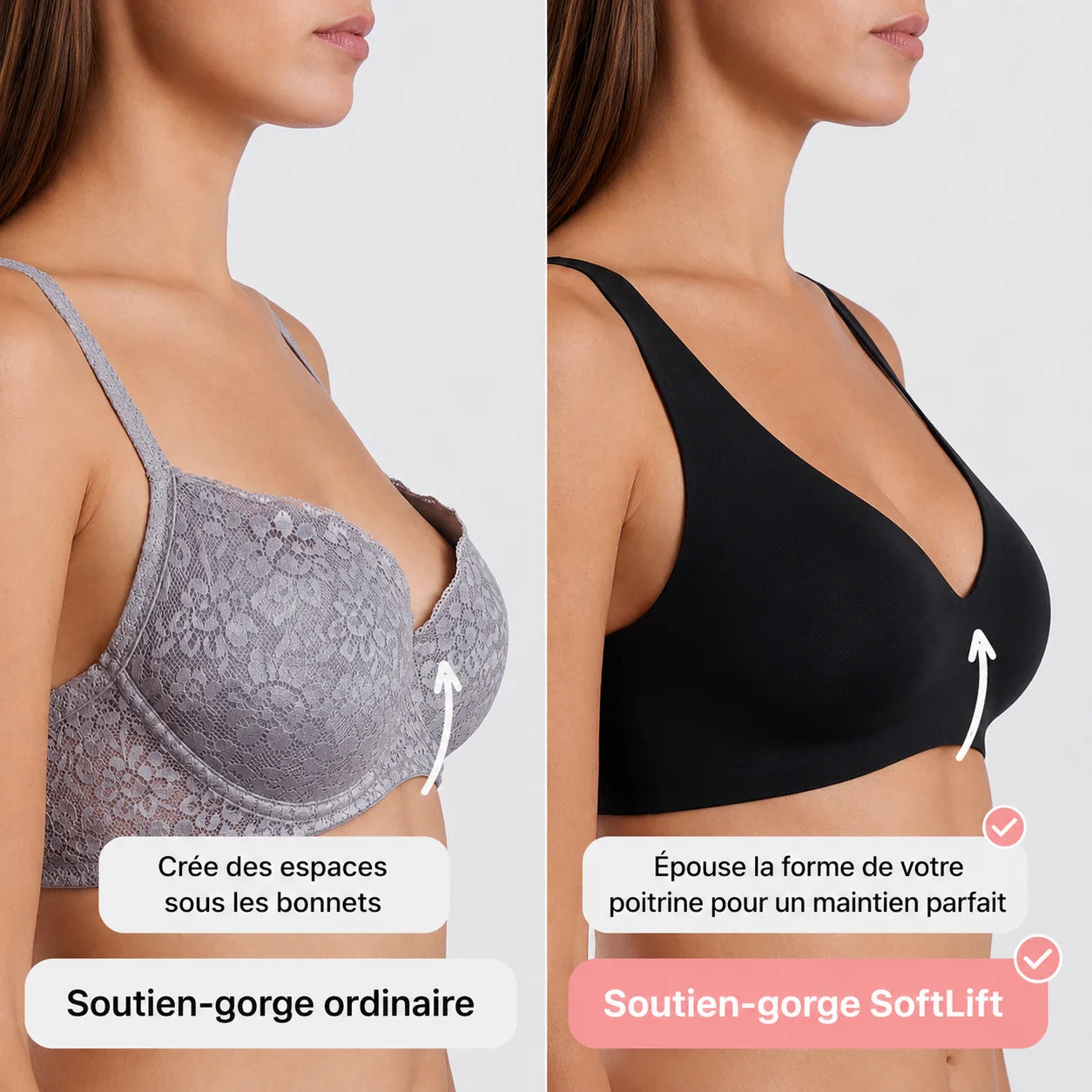 SoftLift — Soutien-gorge sans coutures ni armatures