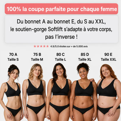 SoftLift — Soutien-gorge sans coutures ni armatures
