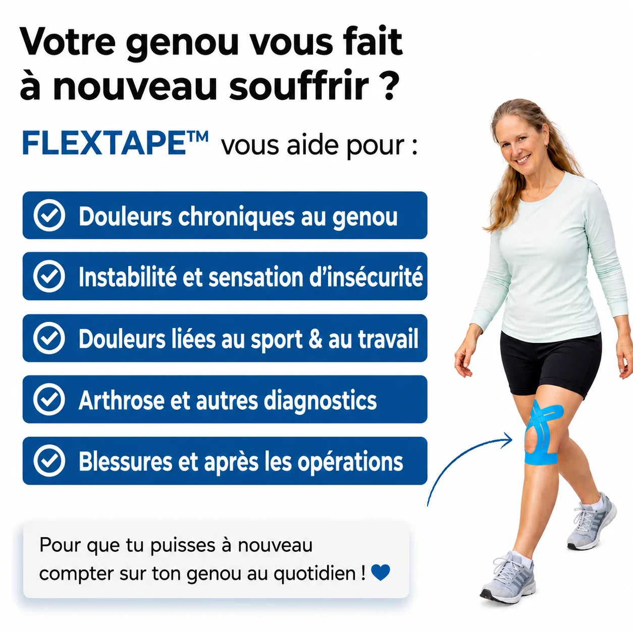 FlexTape™ - Genou 2.0