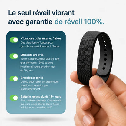 Bracelet de réveil vibrant
