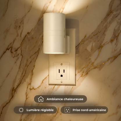 Aura™ lampe murale à capteur, blanche