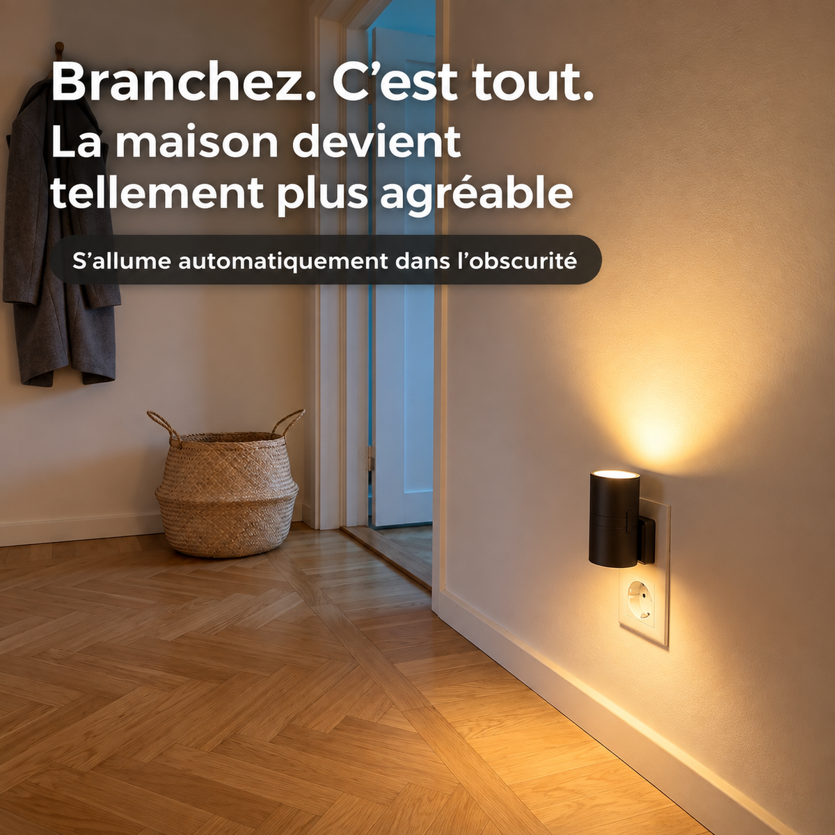 Aura™ dans un couloir