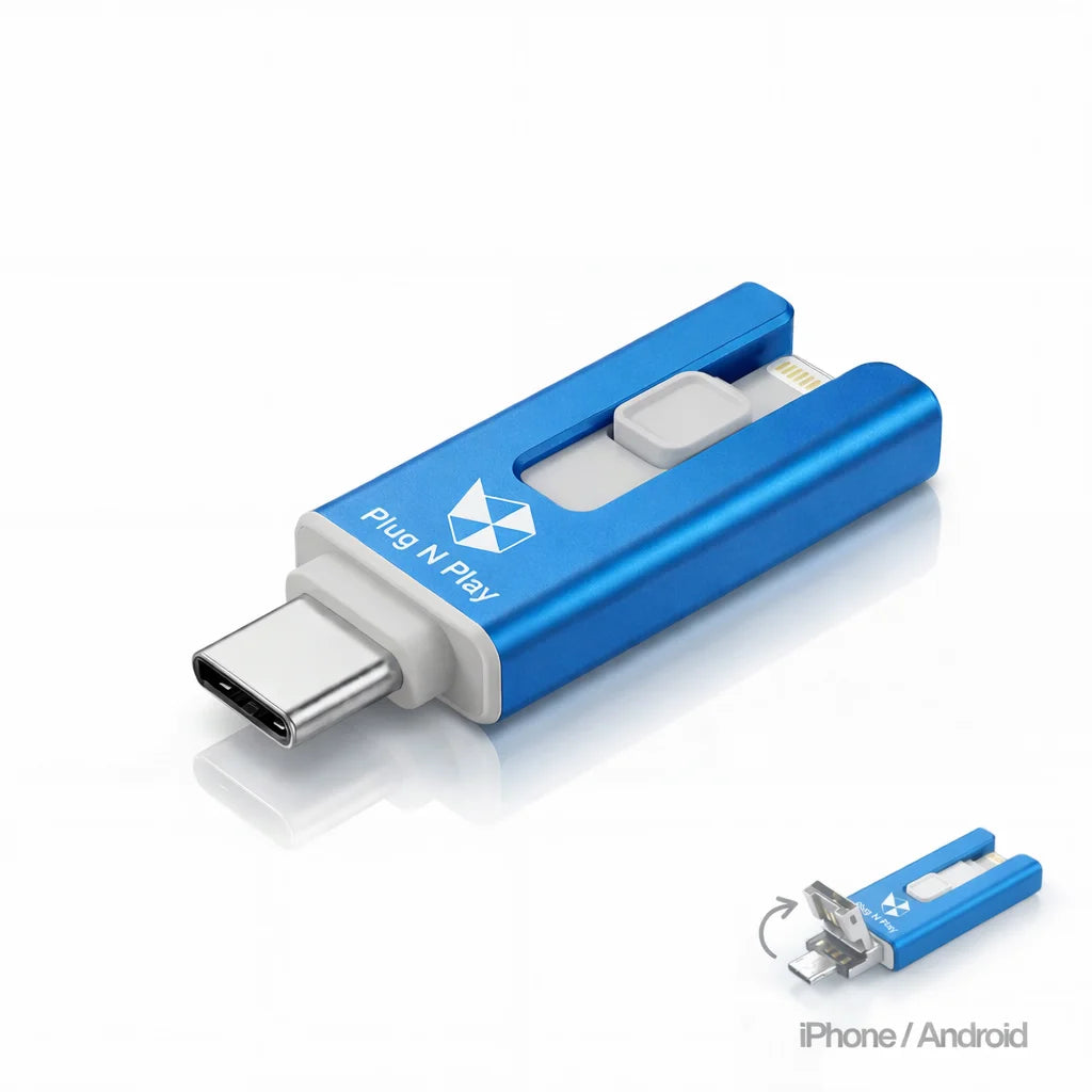 Plug N Play™ Stockage mobile