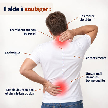 Ce que l'oreiller Cervéa aide à soulager