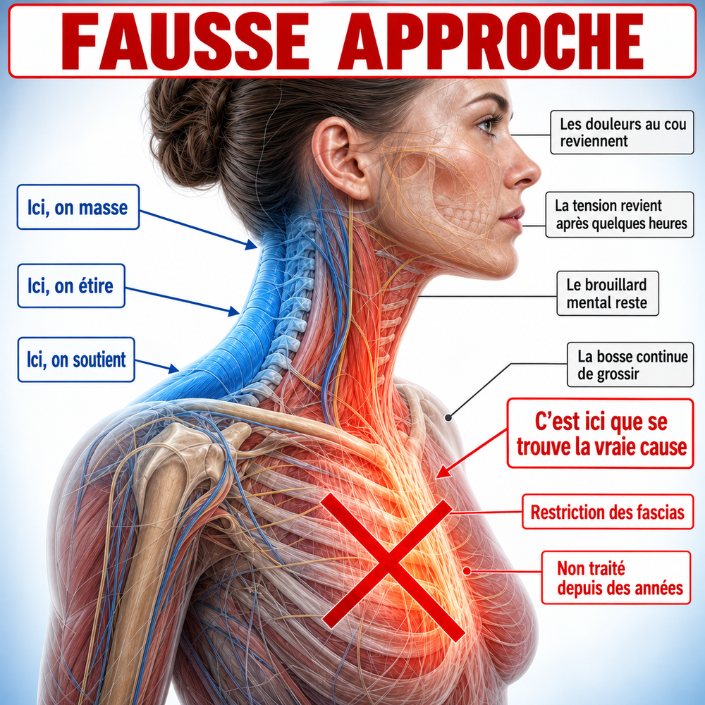 4. Vous traitez les symptômes, pas le nerf qui les cause