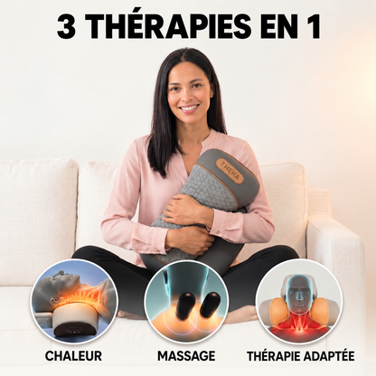 Thérapie 3 en 1 : chaleur, massage, thérapie adaptée