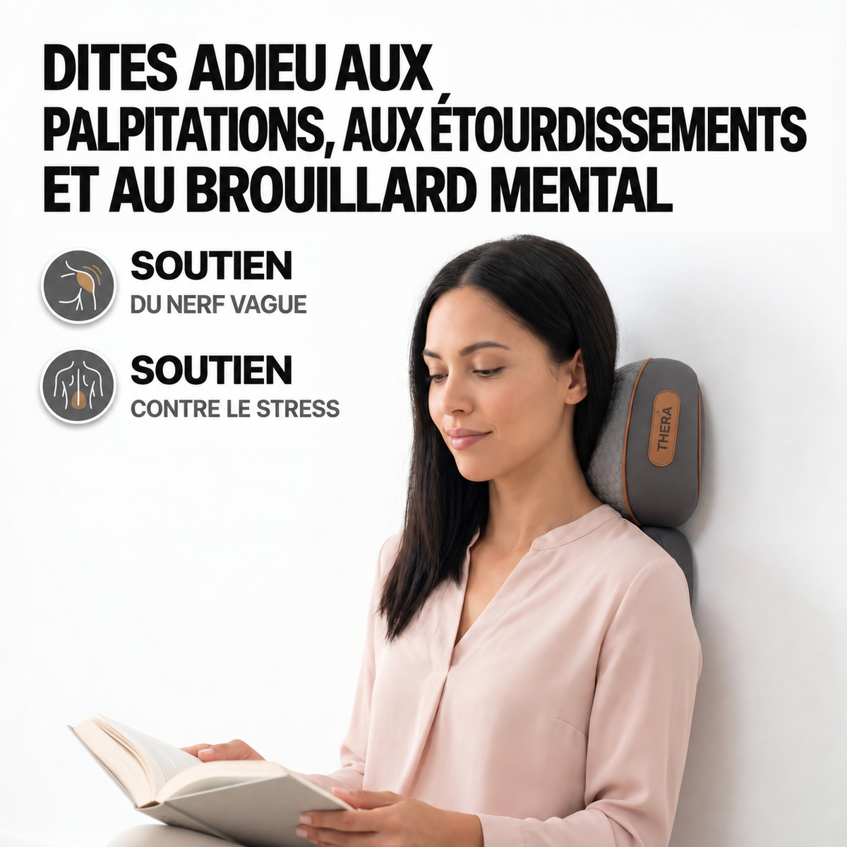 Soutien du nerf vague et contre le stress