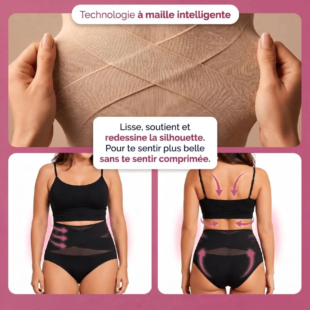 Culotte gainante taille haute - 4