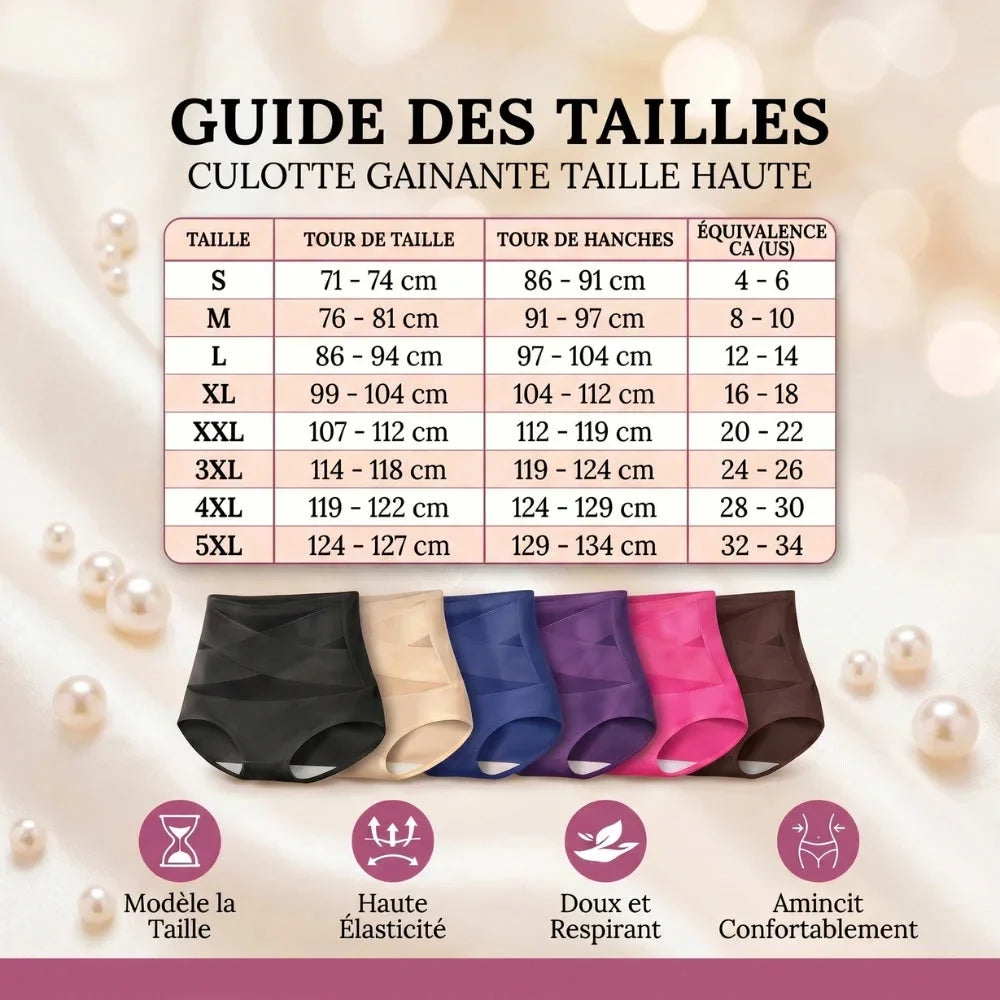 Culotte gainante taille haute - 8