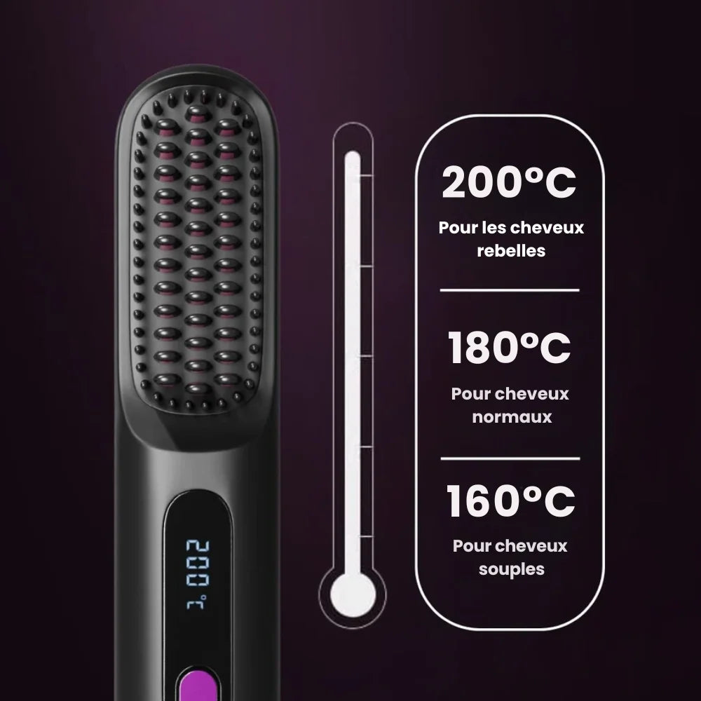 Brosse lissante portable - GoBrush Pro