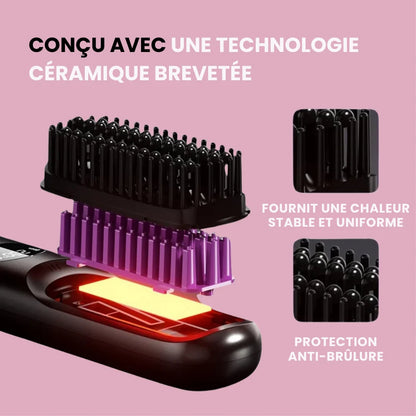 Brosse lissante portable - GoBrush Pro