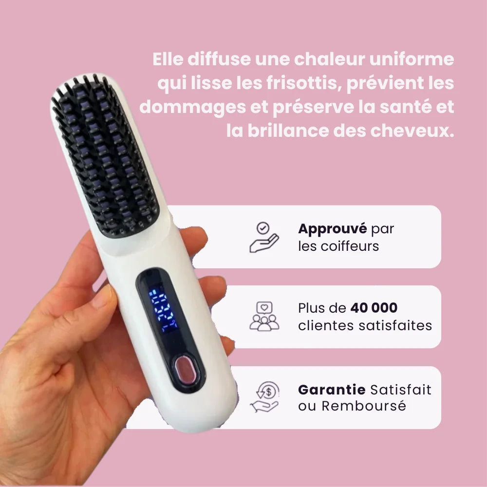Brosse lissante portable - GoBrush Pro