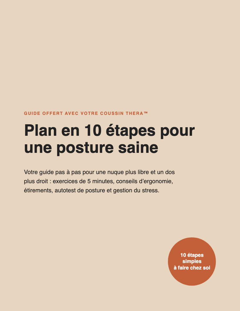 Couverture du guide de posture