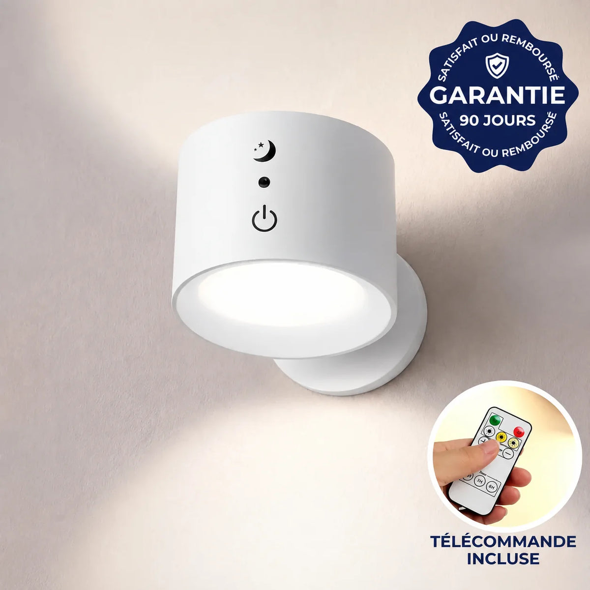 Lampe murale rechargeable HaloMaison