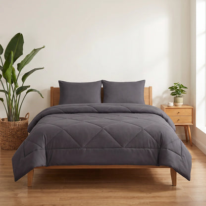 PureComfort™ 2-in-1 comforter – Moonstone Grey