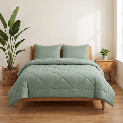 PureComfort™ 2-in-1 comforter – Soft Mint Green