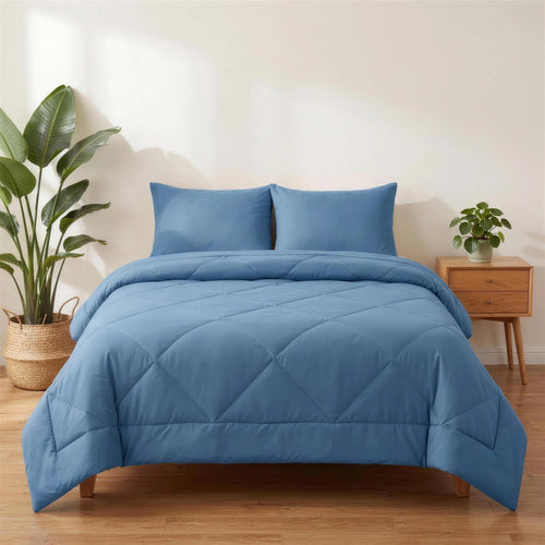 PureComfort™ 2-in-1 comforter – Coastal Blue