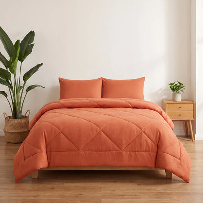 PureComfort™ 2-in-1 comforter – Sunset Orange
