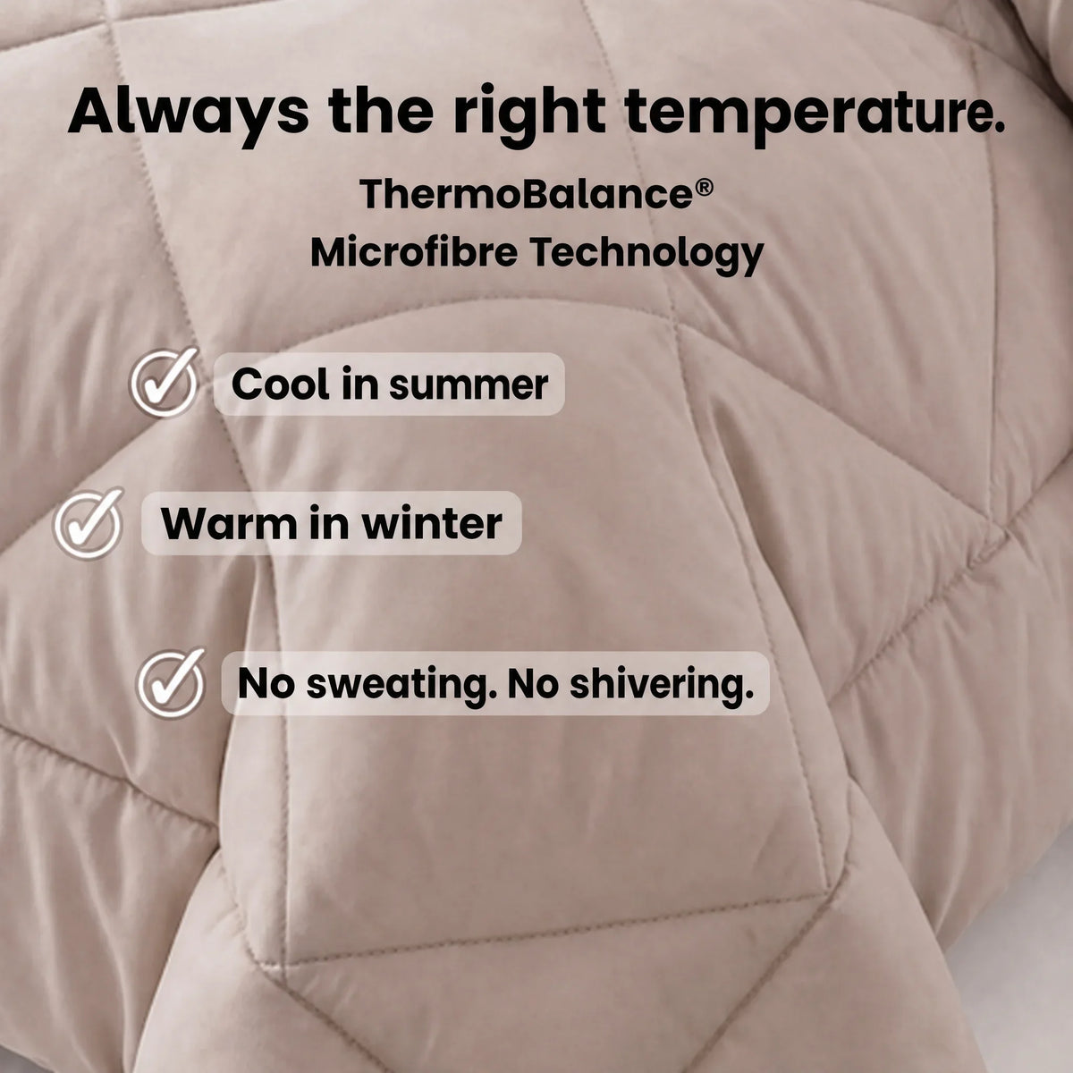 Always the right temperature – ThermoBalance®