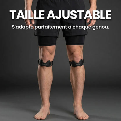 Taille ajustable, s'adapte à chaque genou