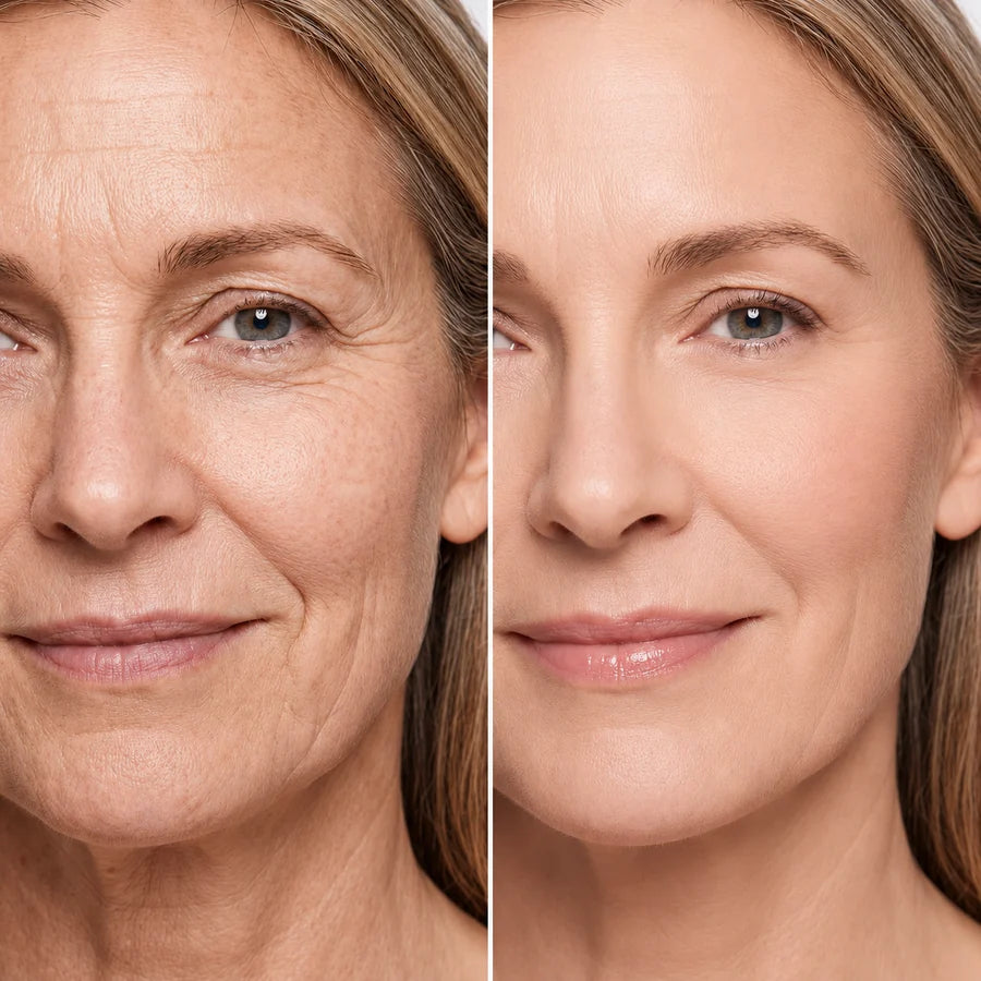 1. Lisse et perfectionne visiblement la peau, instantanément