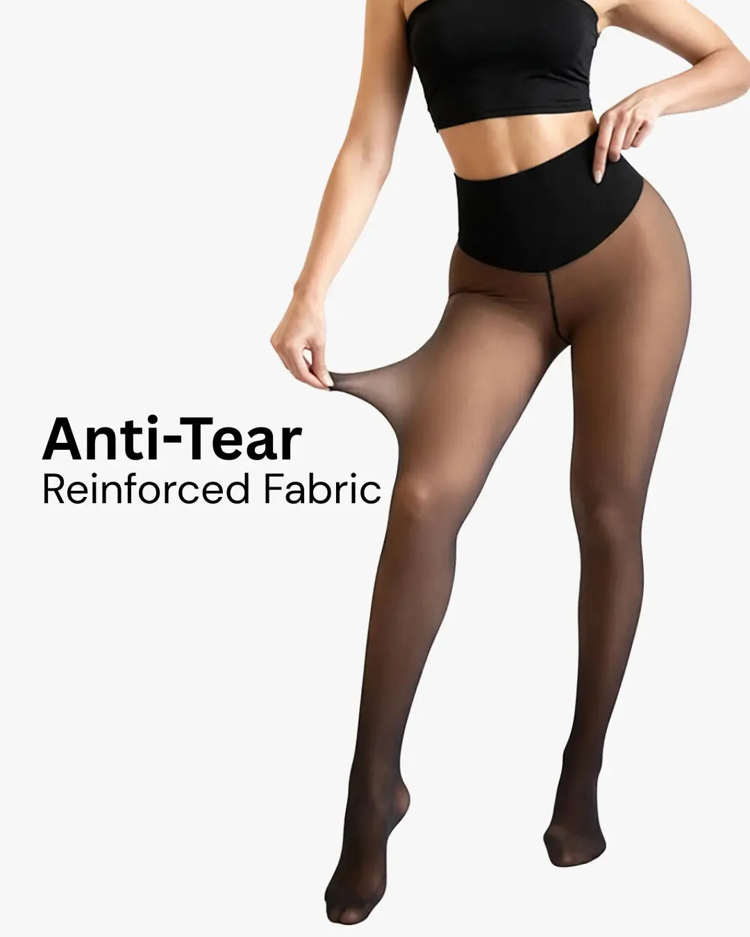 Thermal Sculpting Smoothing Leggings — fleece-lined, bare-leg look