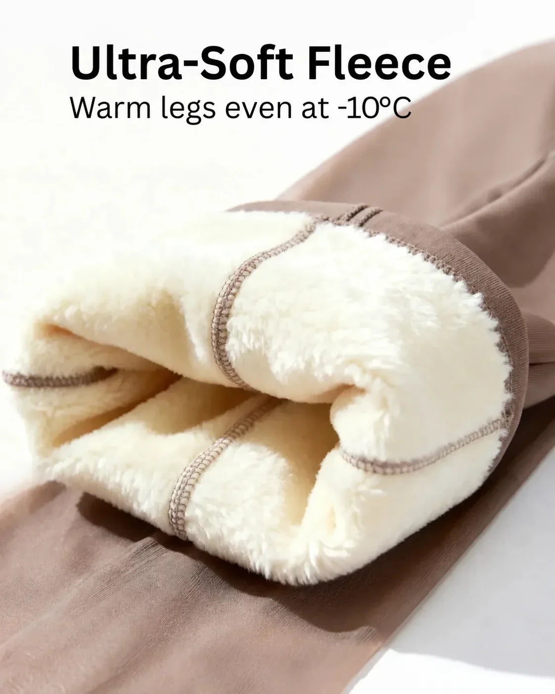 Thermal Sculpting Smoothing Leggings — fleece-lined, bare-leg look